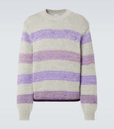 Striped wool sweater