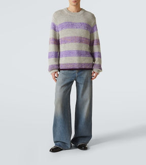 Striped wool sweater