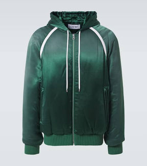 Satin tracksuit jacket