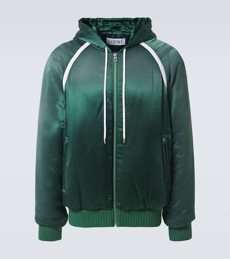 Satin tracksuit jacket