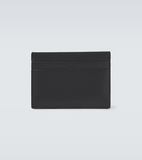 x Suna Fujita Simple Deep Sea leather card holder