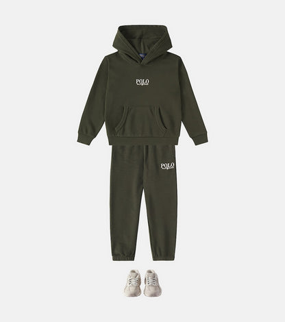 Cotton-blend hoodie