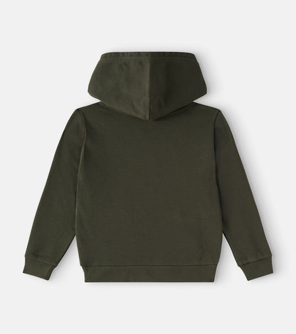 Cotton-blend hoodie