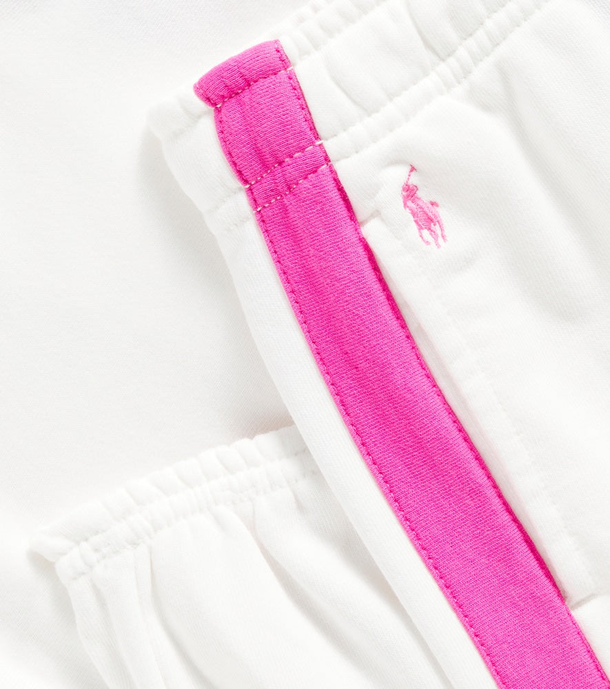 Cotton-blend sweatpants