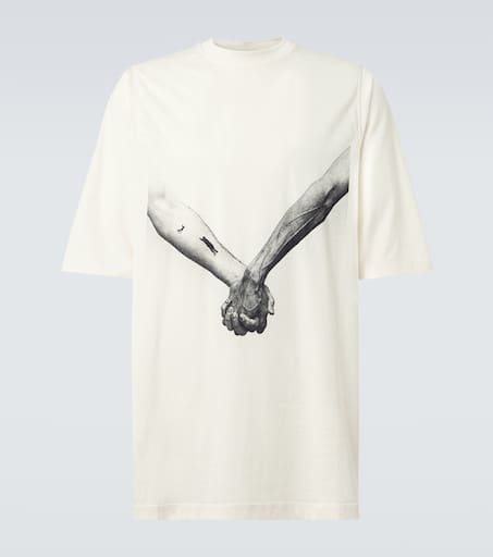 Jumbo printed cotton jersey T-shirt