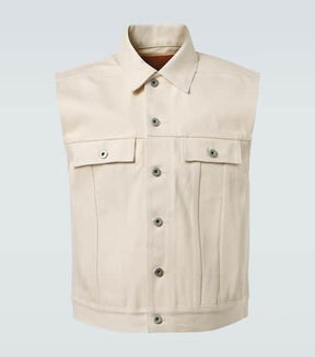 DRKSHDW denim vest
