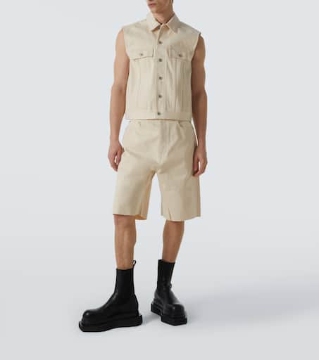 DRKSHDW denim vest