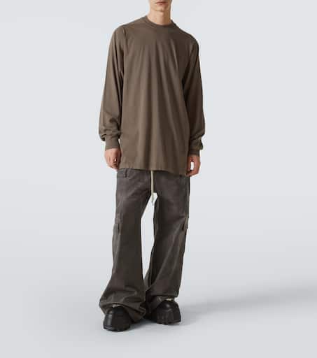 Oversized cotton jersey T-shirt