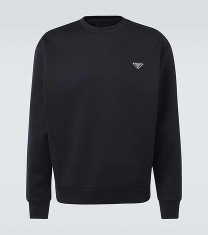 Prada Cotton-blend jersey sweatshirt