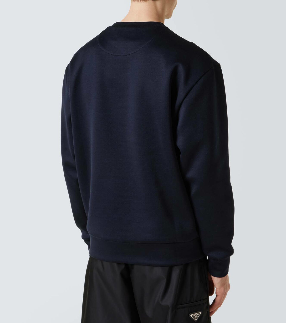 Prada Cotton-blend jersey sweatshirt