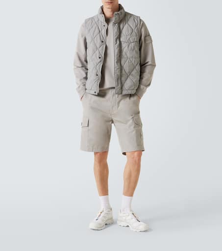 Ghost quilted padded vest