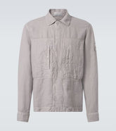Ghost Compass linen overshirt