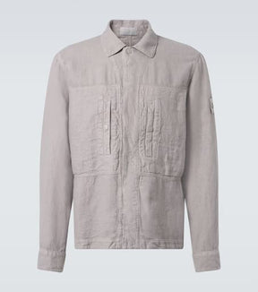 Ghost Compass linen overshirt