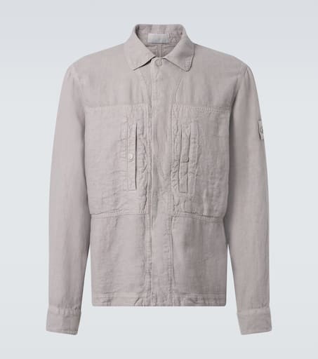 Ghost Compass linen overshirt
