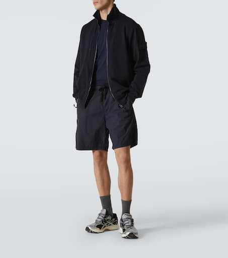 Ghost cotton-blend zip up sweatshirt