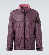 Logo linen jacket