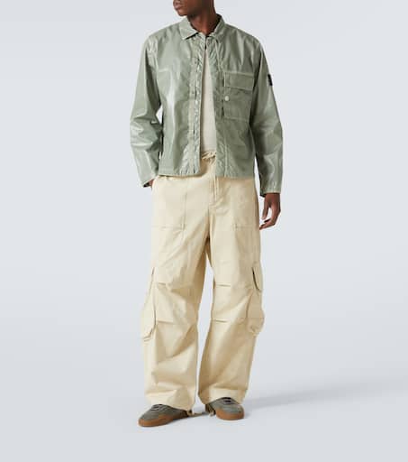 Cotton muslin blouson