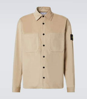 Compass cotton corduroy shirt