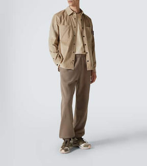 Compass cotton corduroy shirt