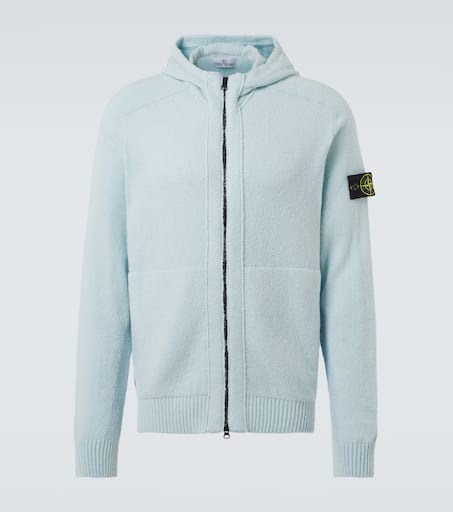 Compass cotton-blend hoodie