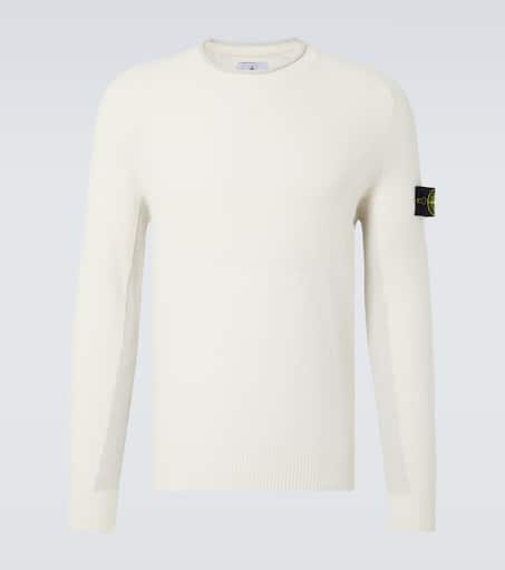 Compass cotton-blend sweater