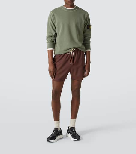 Compass cotton jersey sweatshirt