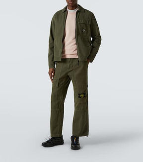 Compass cotton jersey sweatshirt