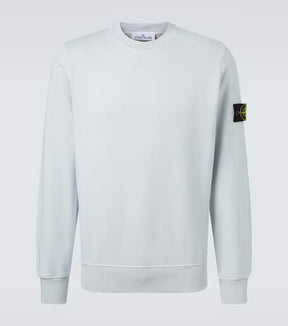 Compass cotton jersey sweatshirt
