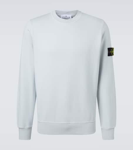 Compass cotton jersey sweatshirt