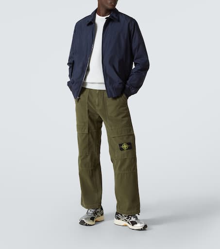 Compass cotton jersey sweatshirt