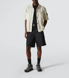 Compass cotton jersey T-shirt