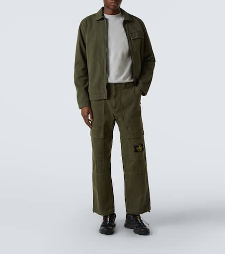 Compass cotton jersey T-shirt