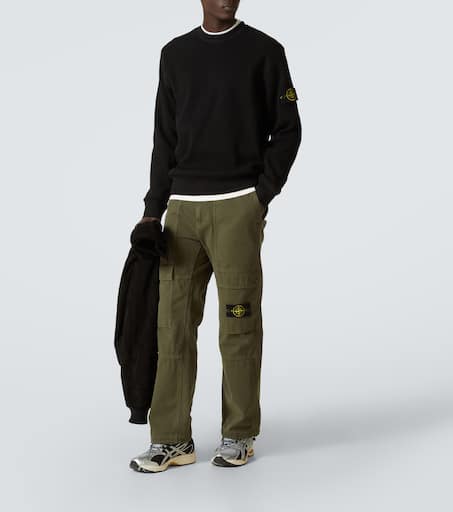 Compass cotton sweatshirt