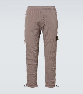 Technical straight pants