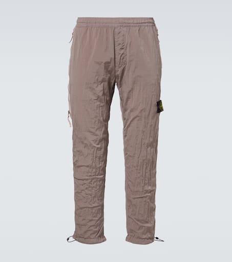 Technical straight pants