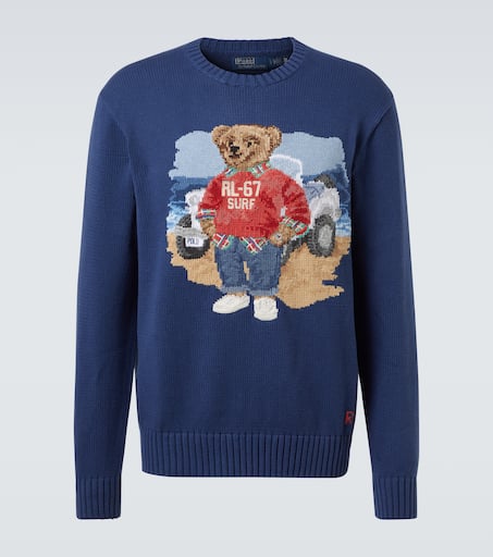 Polo Bear cotton sweater