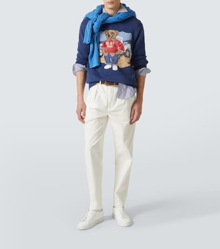 Polo Bear cotton sweater