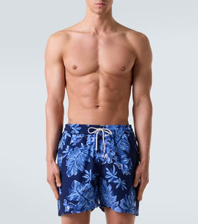 Floral swim trunks