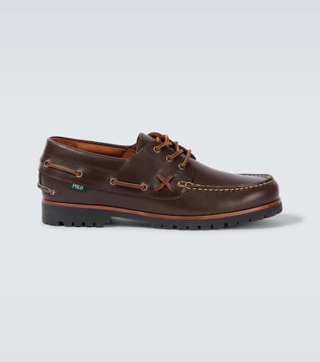 Ranger leather boat shoes