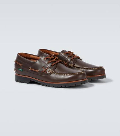Ranger leather boat shoes