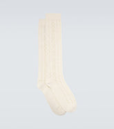 Pointelle cotton socks