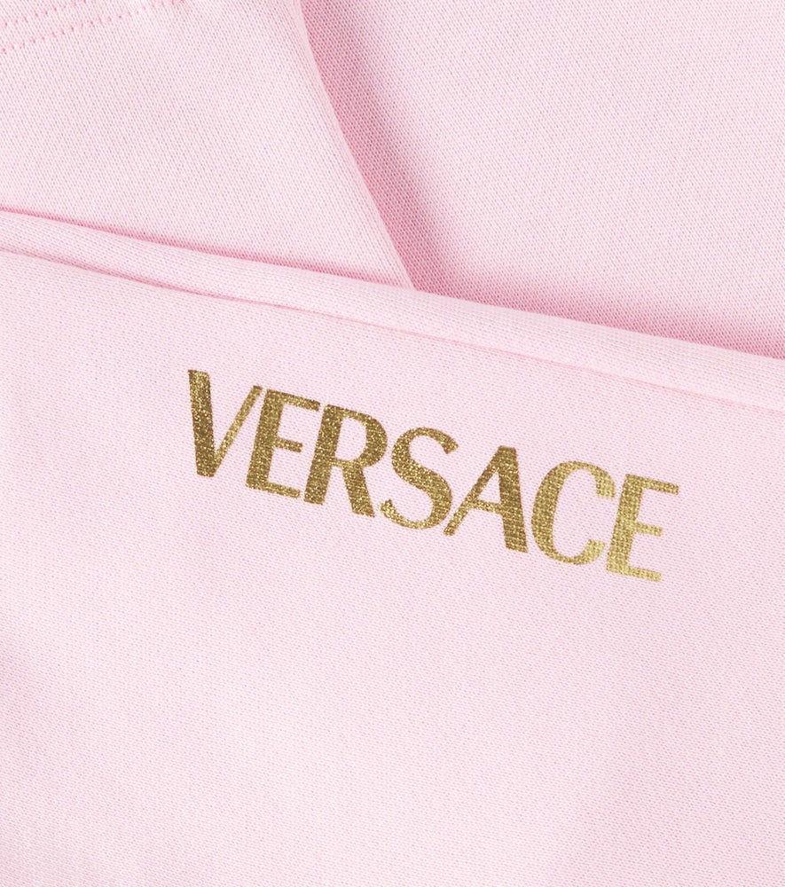 Baby logo cotton jersey sweatpants