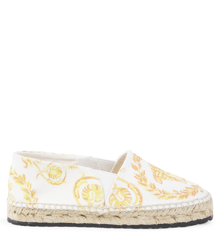 Medusa printed espadrilles