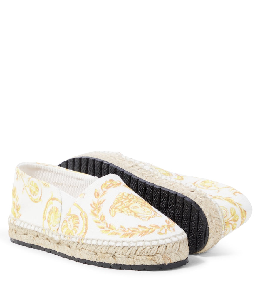 Medusa printed espadrilles