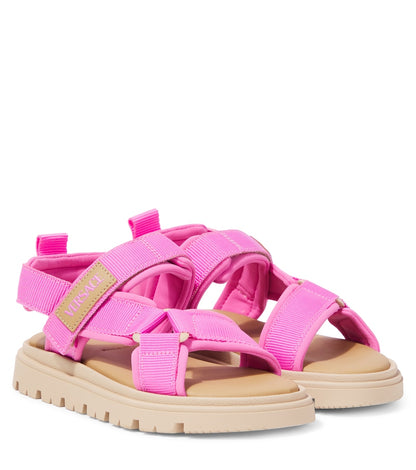 Logo sandals