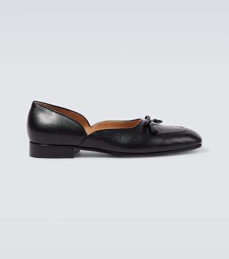Valet Du Roi leather flats