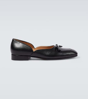 Valet Du Roi leather flats