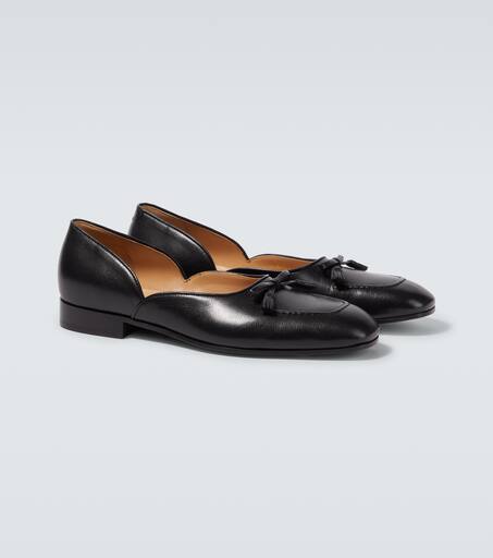 Valet Du Roi leather flats