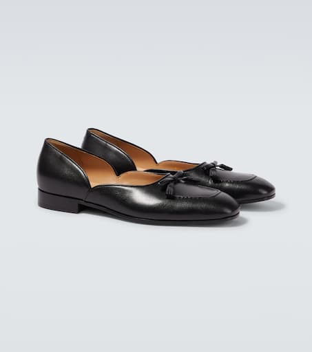 Valet Du Roi leather flats