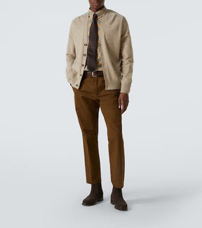 Cashmere-blend cardigan